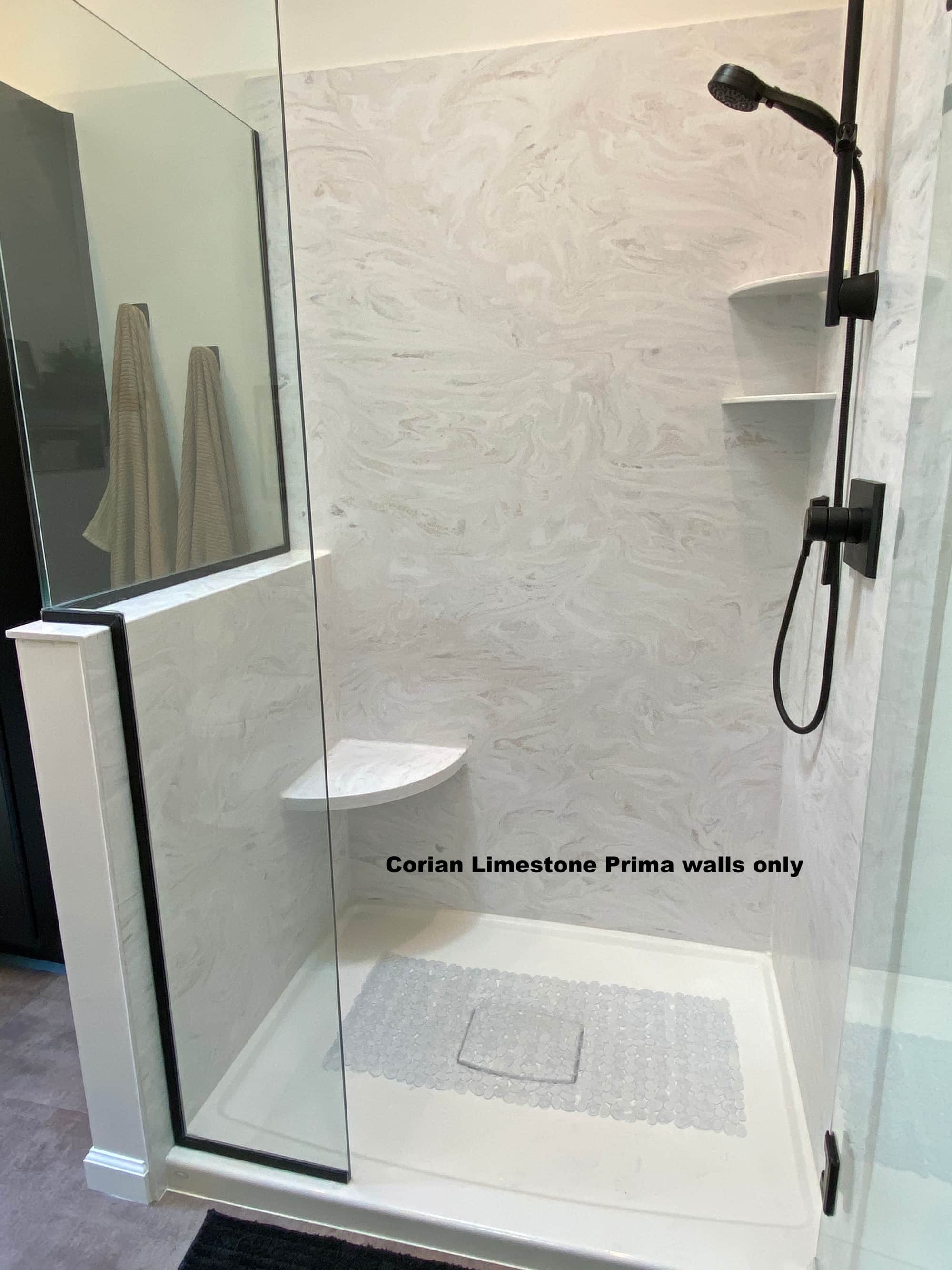 Solid Surface Showers